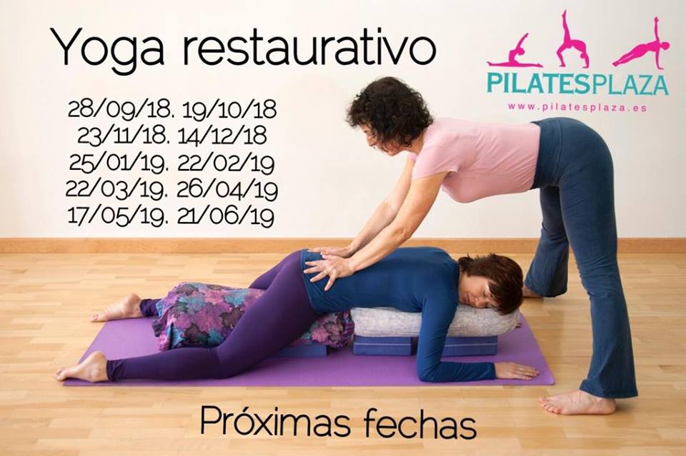 Yoga Restaurativo en Pilatesplaza